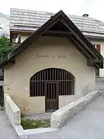 Chapelle Saint-Sébastien classée monument historique.