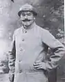 Eugène en 1915 ; fait prisonnier en septembre 1918 s'évade le 6 novembre.