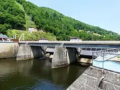 Le barrage de Cambeyrac.