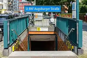 Image illustrative de l’article Augsburger Straße (métro de Berlin)