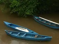 Entrée à Moira, un village entouré de rivières à Goa