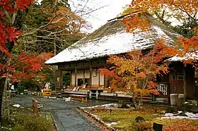 Bâtiment principal du Entsū-in, temple zen et mausolée du clan Date à Matsushima.
