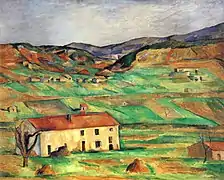 « Environs de Gardanne », 1886-1890, 60 × 73 cm, collection particulière.