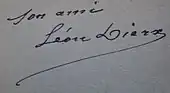 signature de Léon Dierx