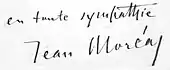 signature de Jean Moréas