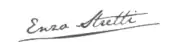 signature d'Enzo Stretti