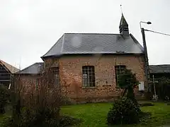 Côté Nord de l'église.