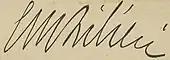 signature d'Ephraim Moses Lilien