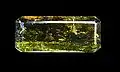 Epidote taillée -  Madagascar (1,86Cts)