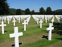 5255 Américains reposent dans ce cimetière