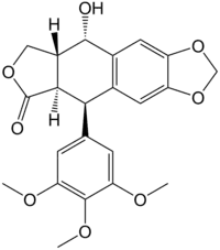 Image illustrative de l’article Épipodophyllotoxine
