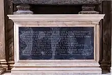 Epitaphe de Domenico Michiel