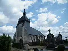 L'église Notre-Dame-de-la-Trinité.