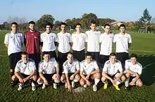Photo de l'équipe de football de l'ENSI Poitiers