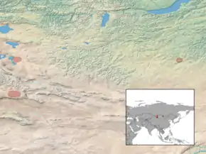 Aire de répartition du Cheval