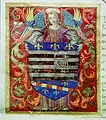Miniature des armoiries de 1502 de Ladislas Ier de Bohême.