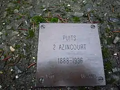 Puits 2 Azincourt, 1888 - 1936.