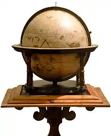 Globe de  Mercator, 1541