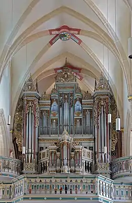 Erfurt (Allemagne), église des Prédicateurs.