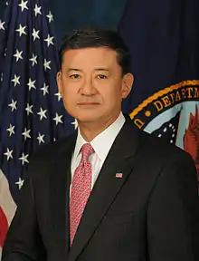 Eric Shinseki, secrétaire aux Anciens combattants de 2009 à 2014 dans l'administration Obama.