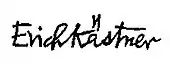 Signature de Erich Kästner