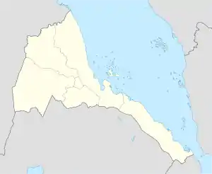 Voir sur la carte administrative d'Érythrée
