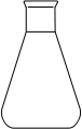 Erlenmeyer flask (fiole Erlenmeyer).