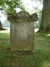 La tombe de Georges-Frédéric Meyer.