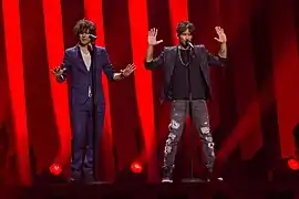 Ermal Meta & Fabrizio Moro à Lisbonne (2018)