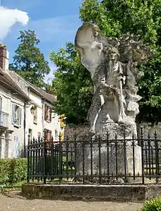 Monument à Jean-Jacques Rousseau (1907), Ermenonville.