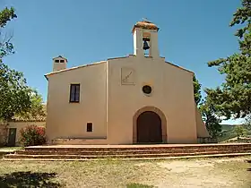 Façade de l'ermitage.