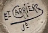 signature d'Ernest Carrière
