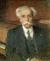 Portrait de Gabriel Fauré vers 1900, peint par Ernest Laurent