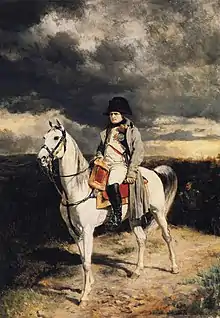 Napoléon Ier en 1814 par Ernest Meissonier.