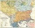 Composition ethnique des Balkans en 1880
