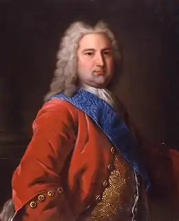 Ernst Johann von Bironpeintre non identifié, vers 1730Rundāle Palace, Latvia