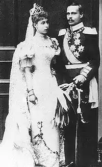 Ernest-Louis de Hesse et Victoria Mélita de Saxe-Cobourg-Gotha