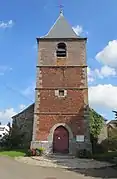 L'église paroisse de St-Ghislain.