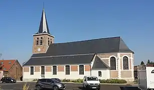 L'église Saint-Martin en août 2019.