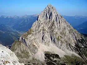 Vue depuis le sud-ouest.