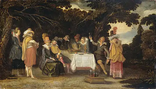 La Fête champêtre (1615)Rijksmuseum