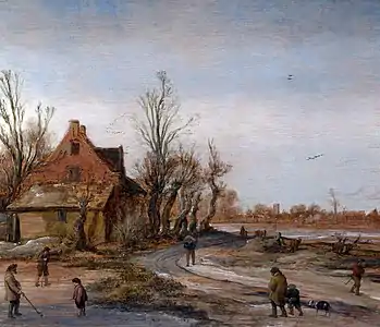 Paysage d'hiver (1622)National Gallery, Londres