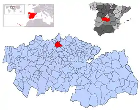 Localisation de Escalona