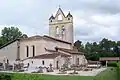 L'église Notre-Dame vue du cimetière (juil. 2011)