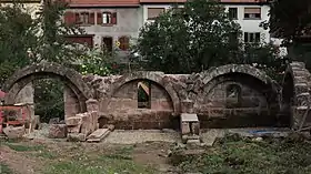 Vestiges de l'abbaye de Graufthal.