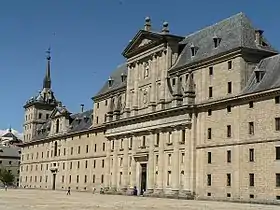 Façade ouest de l'Escurial.