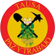 Blason de Tausa (Cundinamarca, Colombie).
