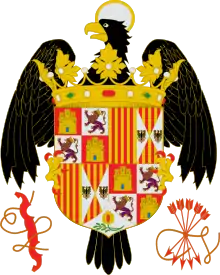 Armoiries des rois catholiques (1492-1506).