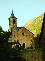 L'église de Tavascan.