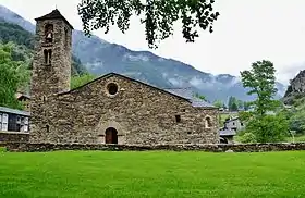 La Cortinada Église Sant Martí(42° 34′ 36″ N, 1° 31′ 04″ E)